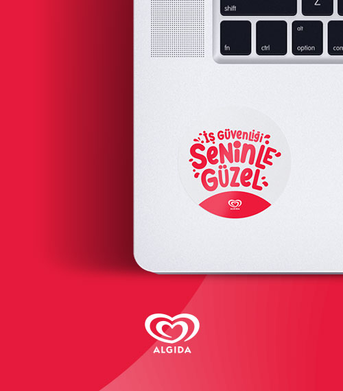 Algida Seninle Güzel Mottosu