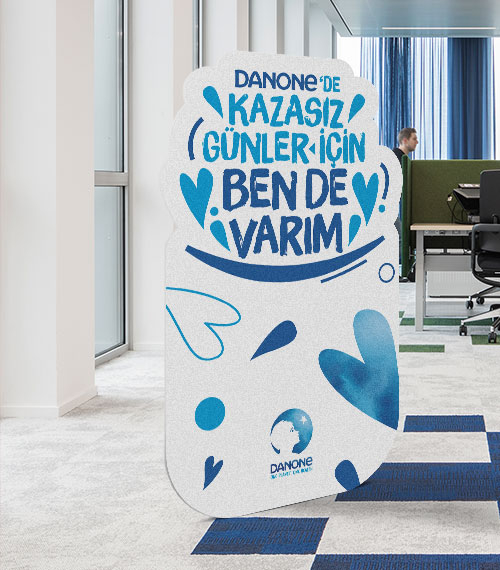 Danone'de Kazasız Günler İçin Bende Varım Projesi