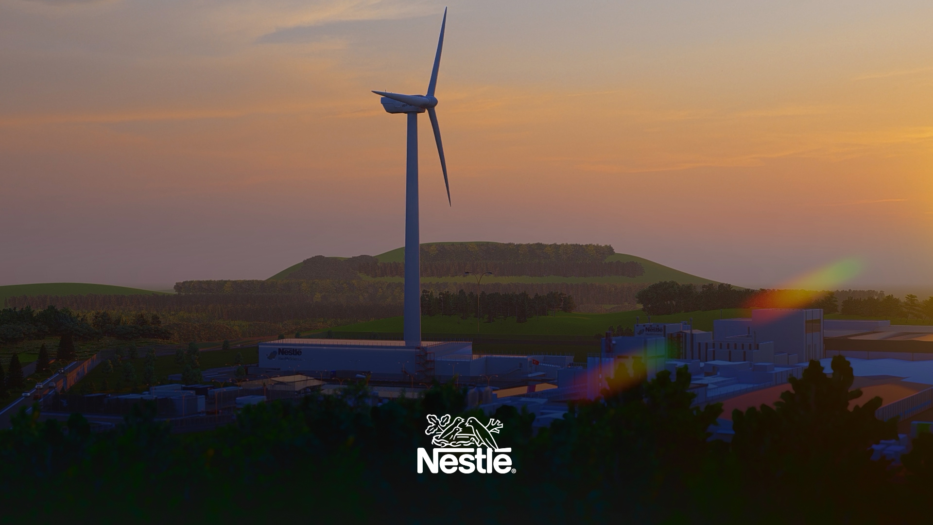 Nestle Enerji Projeleri Animasyonu