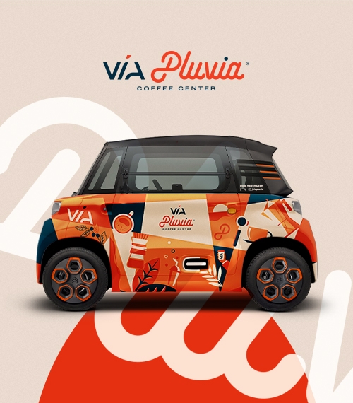 Via Pluvia Coffee Center Kurumsal Kimlik Tasarımı